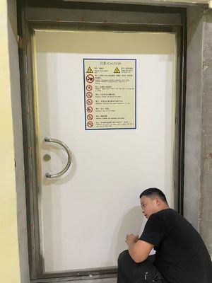 Giá tốt. Cửa bảo vệ tia cực đoan bằng thép ASTM Cửa bảo vệ tia cực đoan UL 90 phút trực tuyến